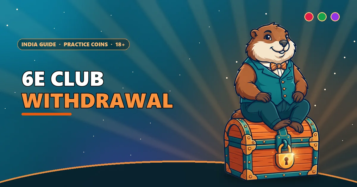 Marmot banker sitting on a locked chest for the 6E Club withdrawal guide